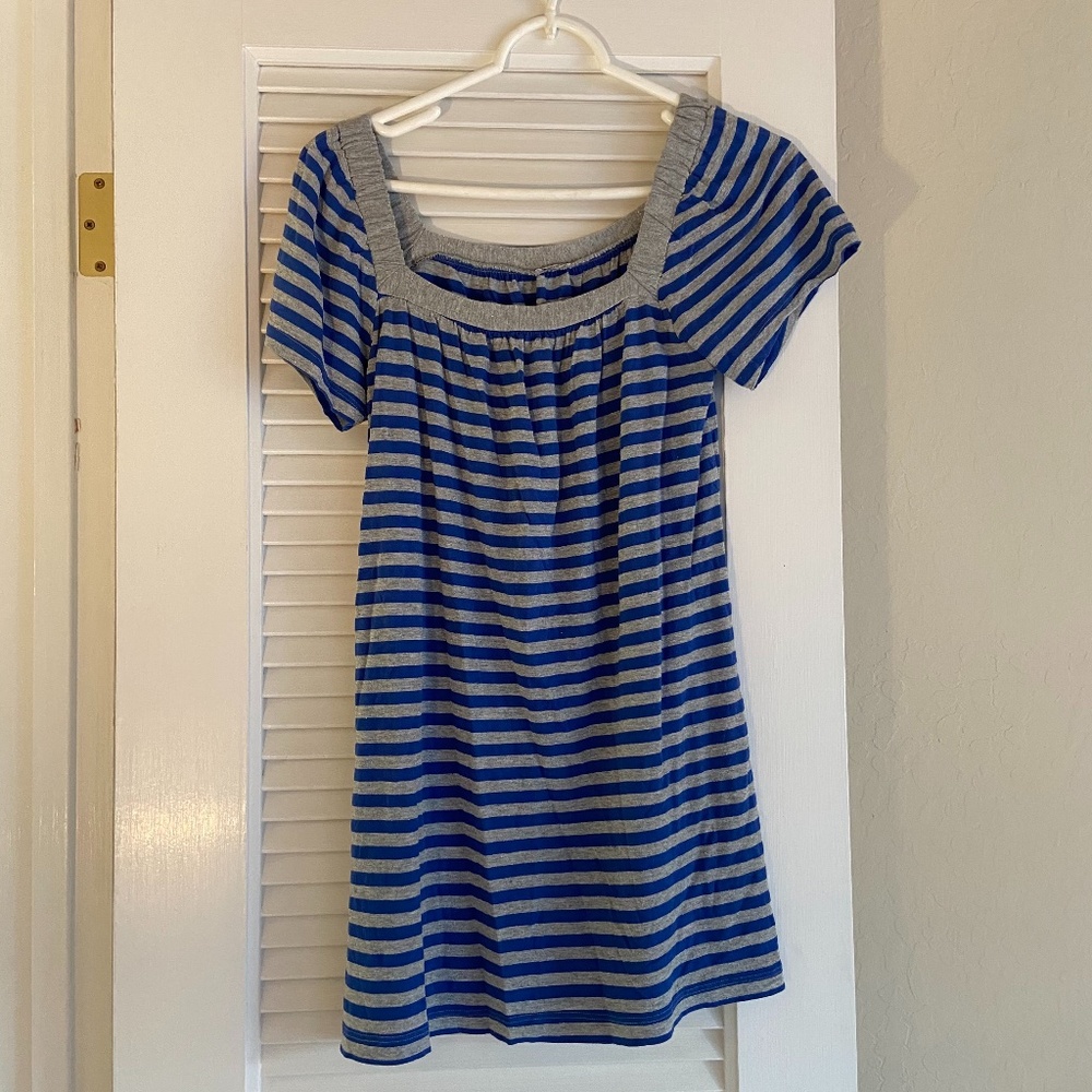 Splendid Blue and Grey Stripped Sundress